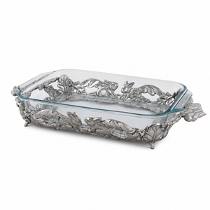 Bunny 3-Qt Casserole W/Pyrex 1