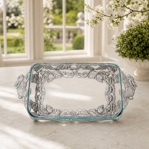 Bunny 3-Qt Casserole W/Pyrex 3
