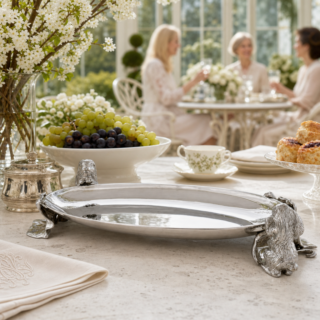 Bunny Centerpiece Tray 8