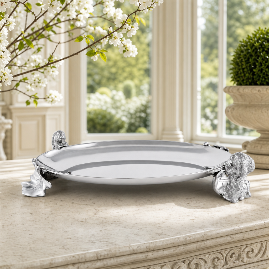 Bunny Centerpiece Tray 11