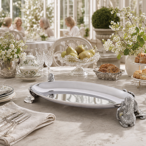 Bunny Centerpiece Tray 14