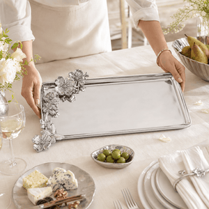 Butterfly Oblong Dogwood Tray 4