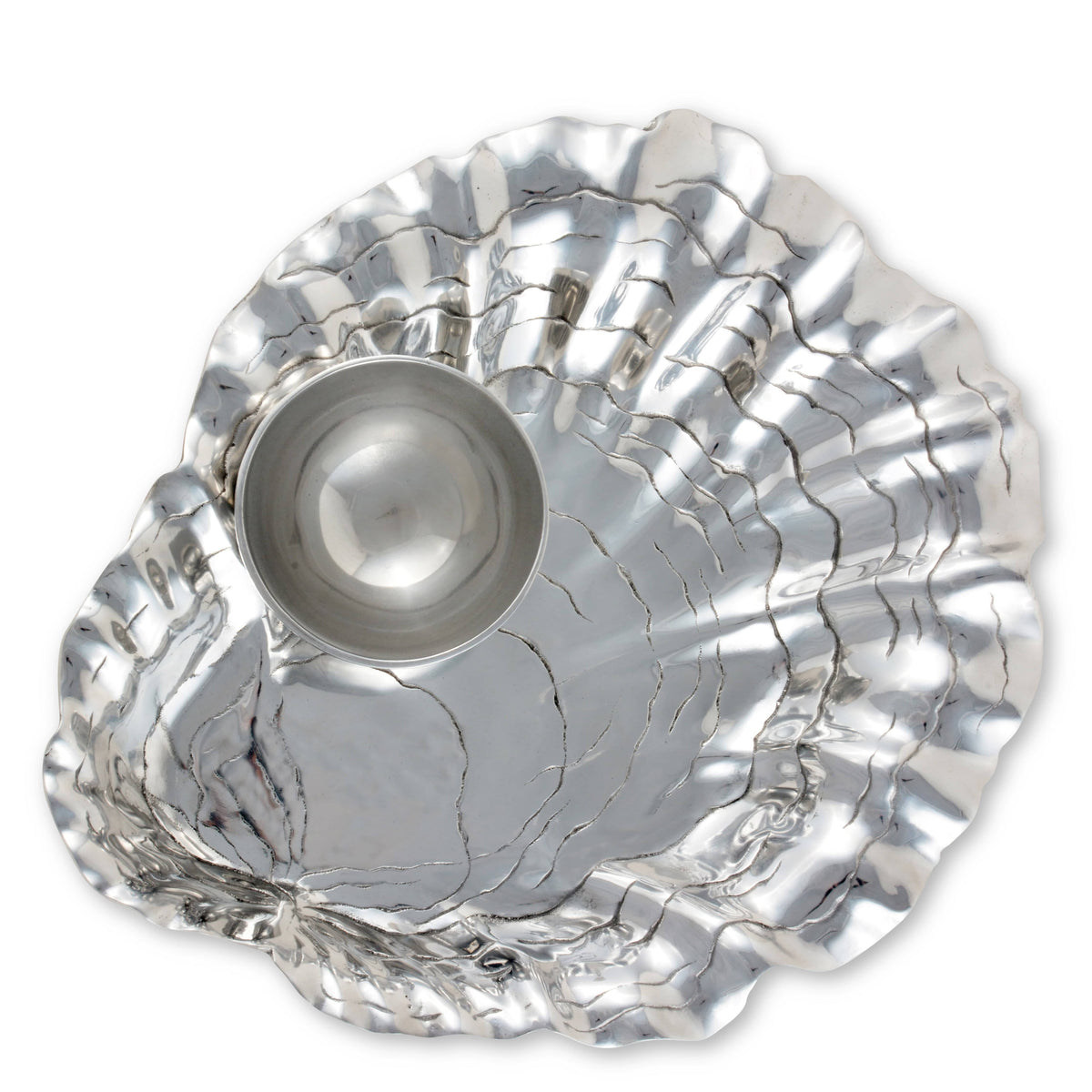 Oyster W/Pearl Chip & Dip 10