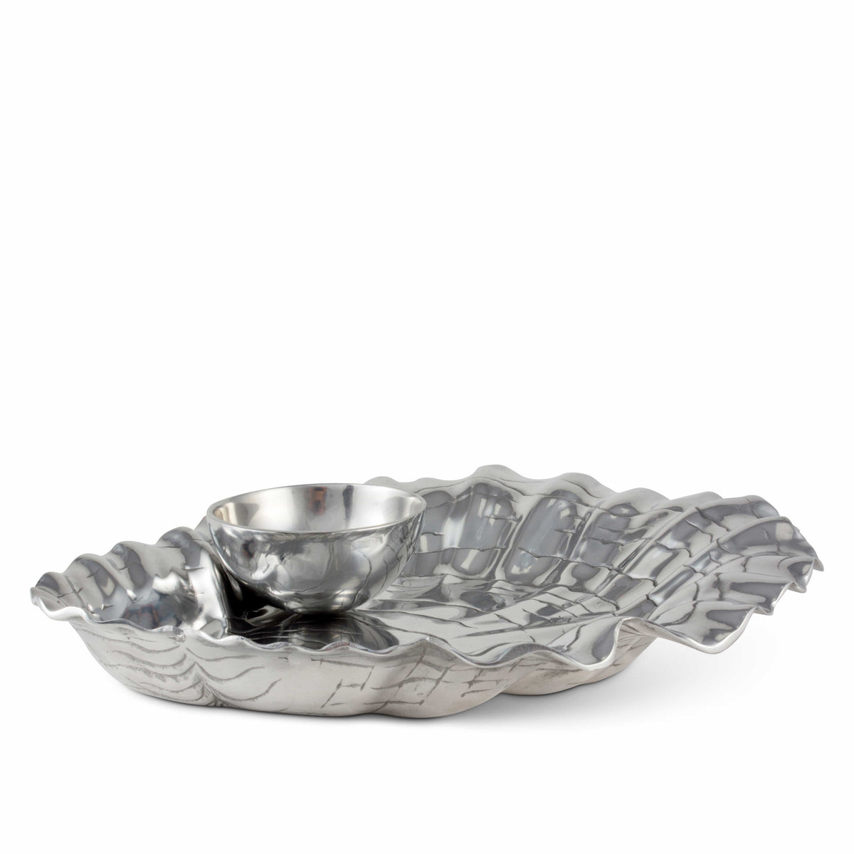 Oyster W/Pearl Chip & Dip 12