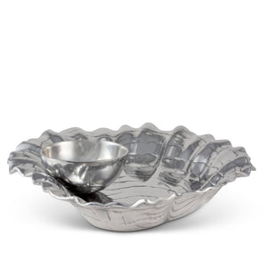 Oyster W/Pearl Chip & Dip 13