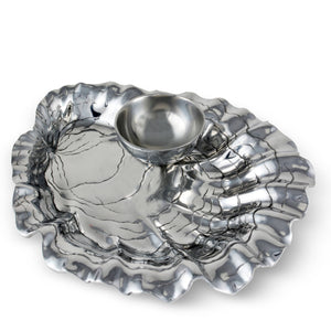 Oyster W/Pearl Chip & Dip 14