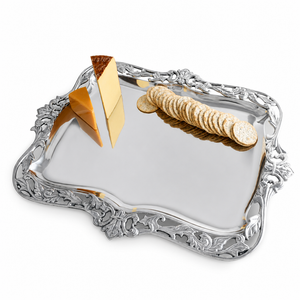 Fleur-De-Lis Acanthus Platter 1