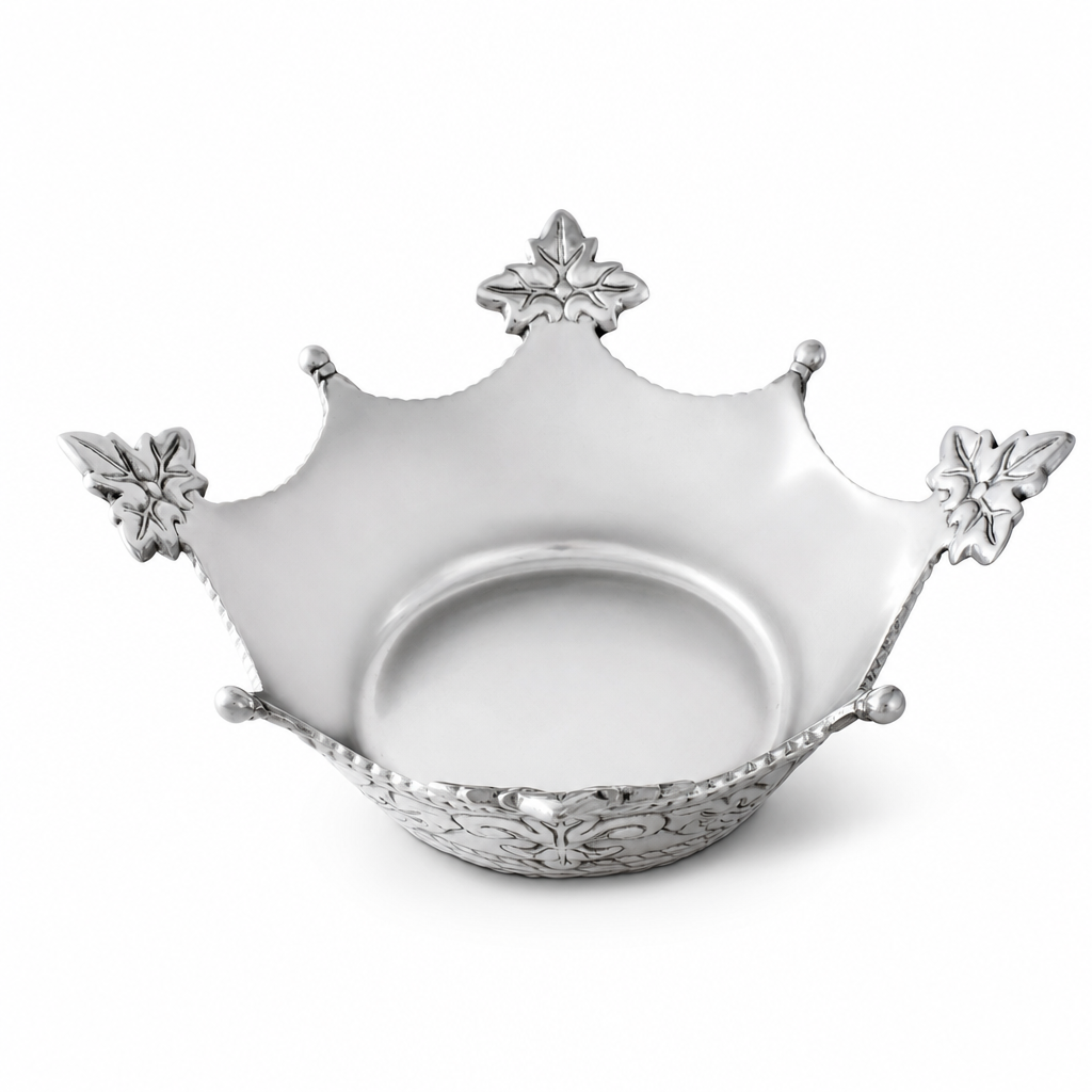Mardi Gras Crown Serving Bowl 8