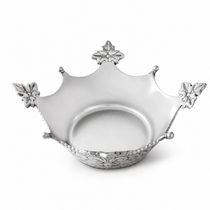 Mardi Gras Crown Serving Bowl 8