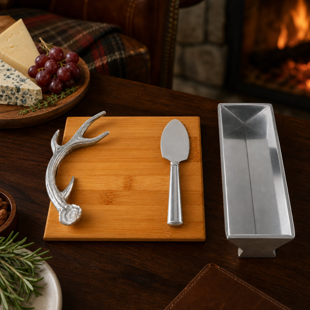 Antler Bamboo Cheese Set 8