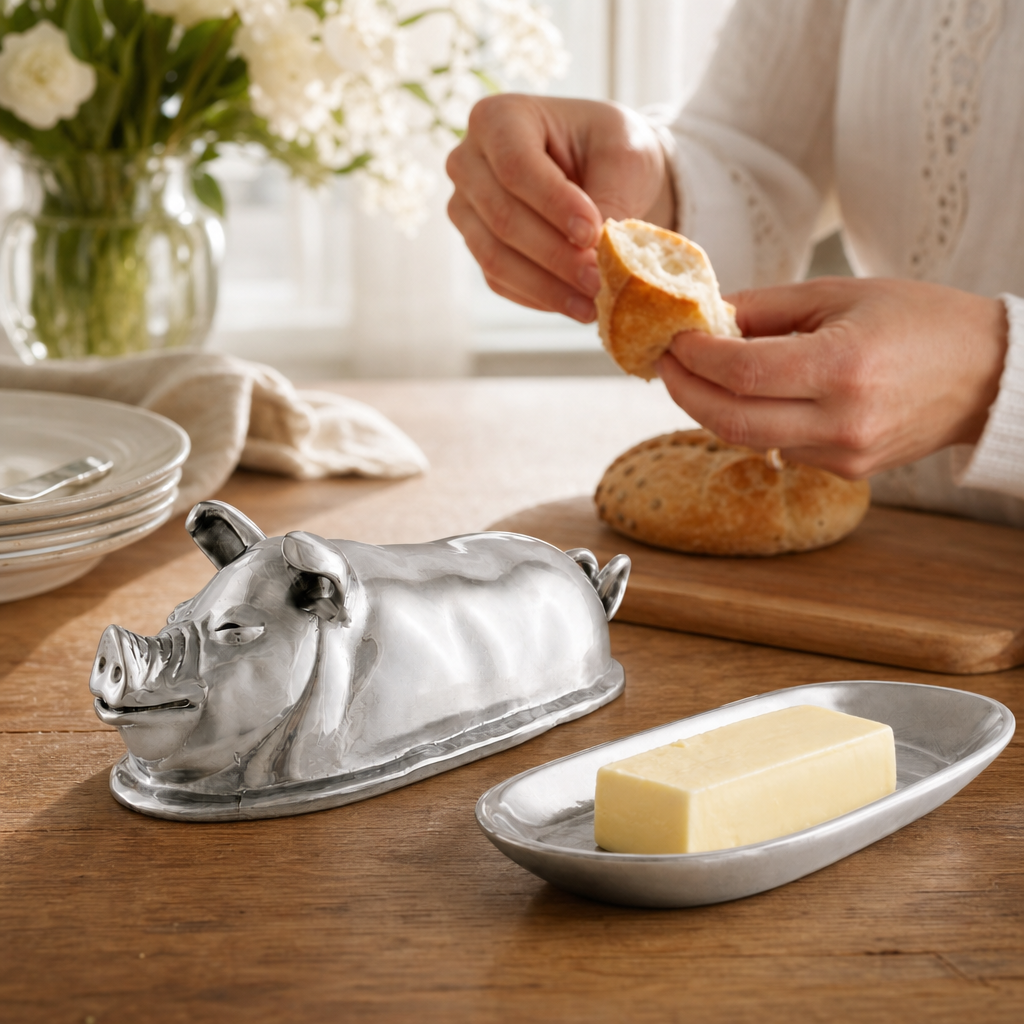 Pig Butter Dish 4