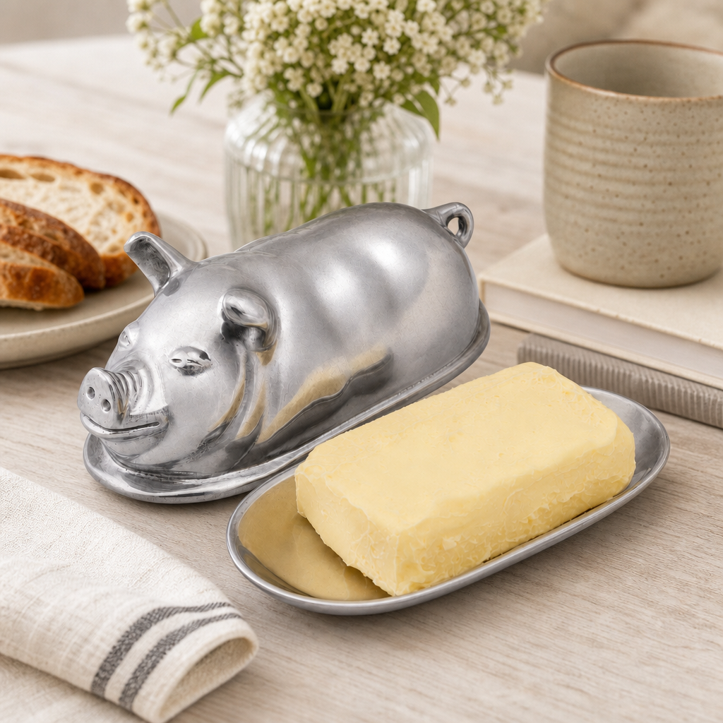 Pig Butter Dish 3
