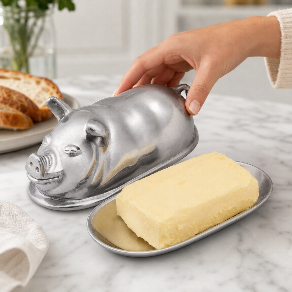 Pig Butter Dish 9