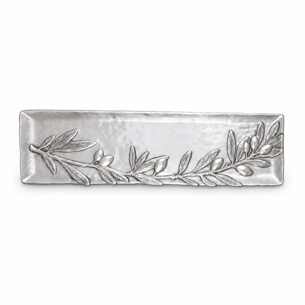Olive Oblong Tray 1