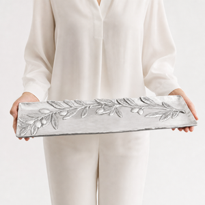 Olive Oblong Tray 8