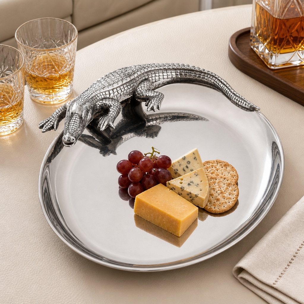 Alligator Oval Platter 3