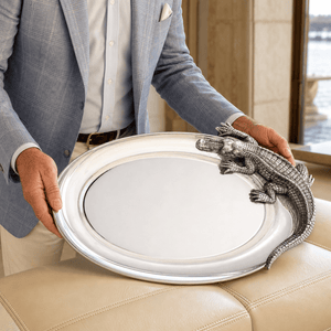 Alligator Oval Platter 7
