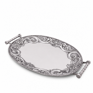 Western Leather Serving Tray 1