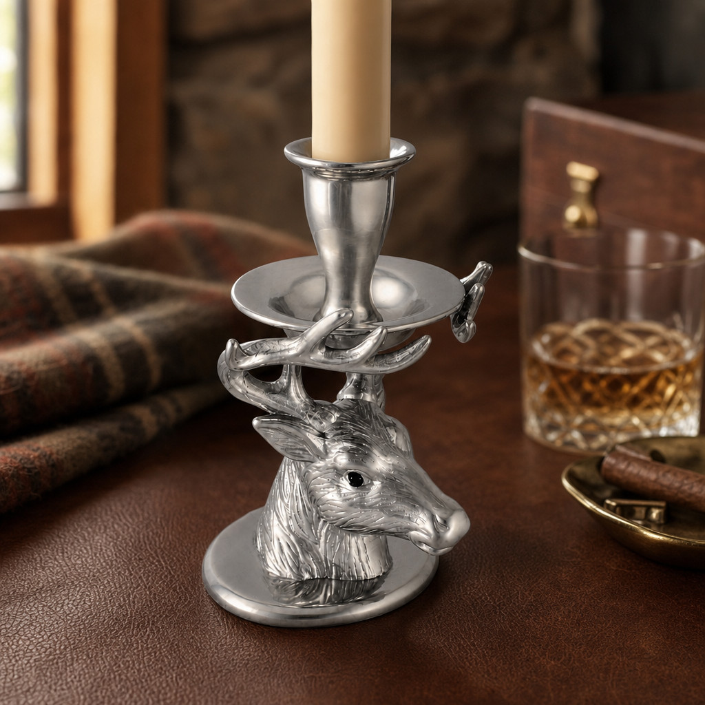 Elk Taper Candle Holders 2