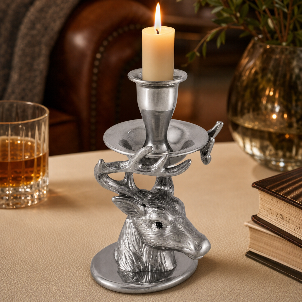 Elk Taper Candle Holders 1