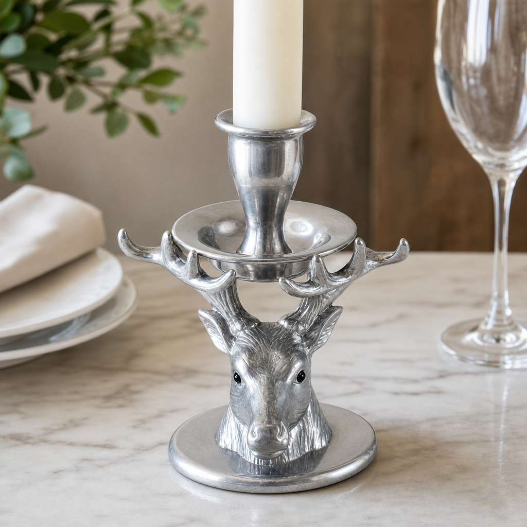 Elk Taper Candle Holders 11