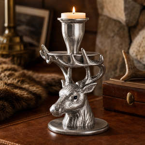 Elk Taper Candle Holders 4
