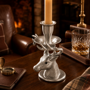 Elk Taper Candle Holders 9