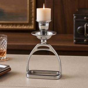 Equestrian Stirrup Candlestick 2