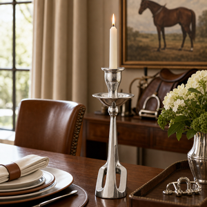 Equestrian Stirrup Candlestick 5