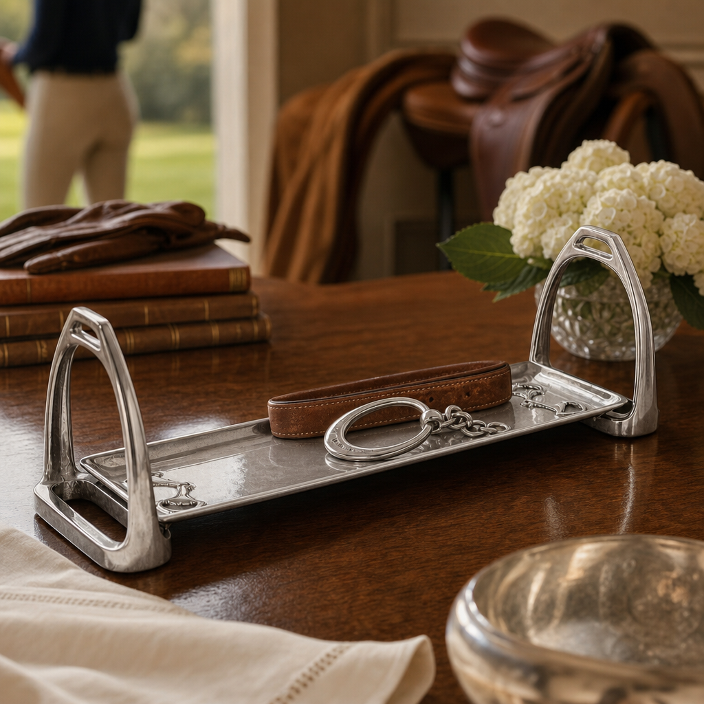 Equestrian Stirrup Tray - Small 4