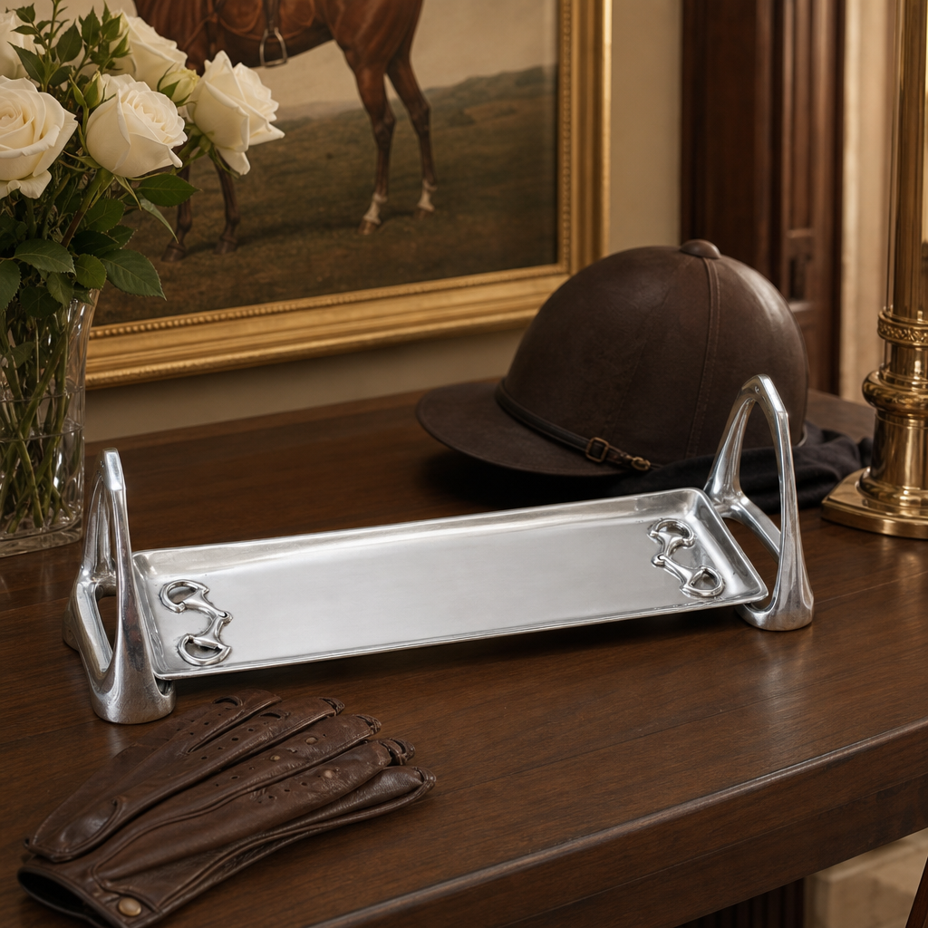 Equestrian Stirrup Tray - Small 6