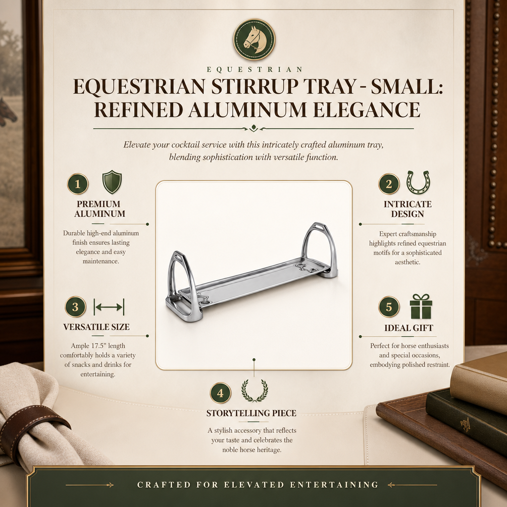 Equestrian Stirrup Tray - Small 10