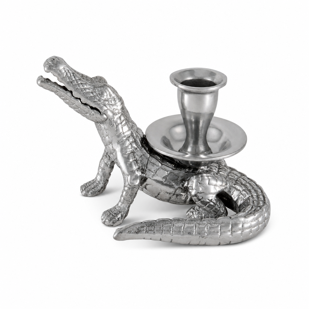 Alligator Taper Candle Holders 1