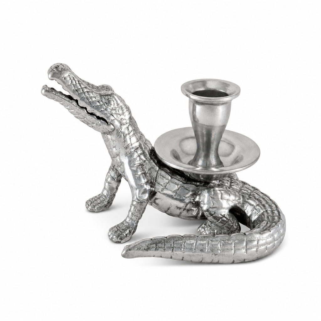 Alligator Taper Candle Holders 1