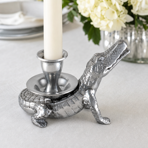 Alligator Taper Candle Holders 11