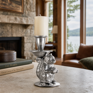 Squirrel candle holders 5