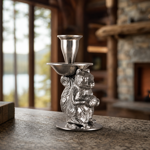 Squirrel candle holders 3