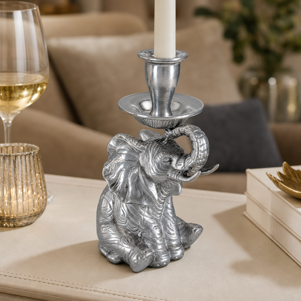 Elephant Taper Candle Holder 1