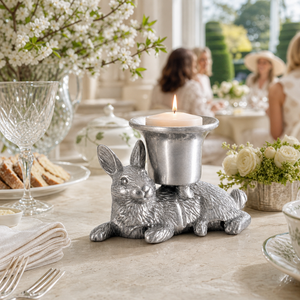 Rabbit candle holders 6