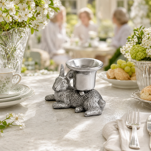 Rabbit candle holders 7