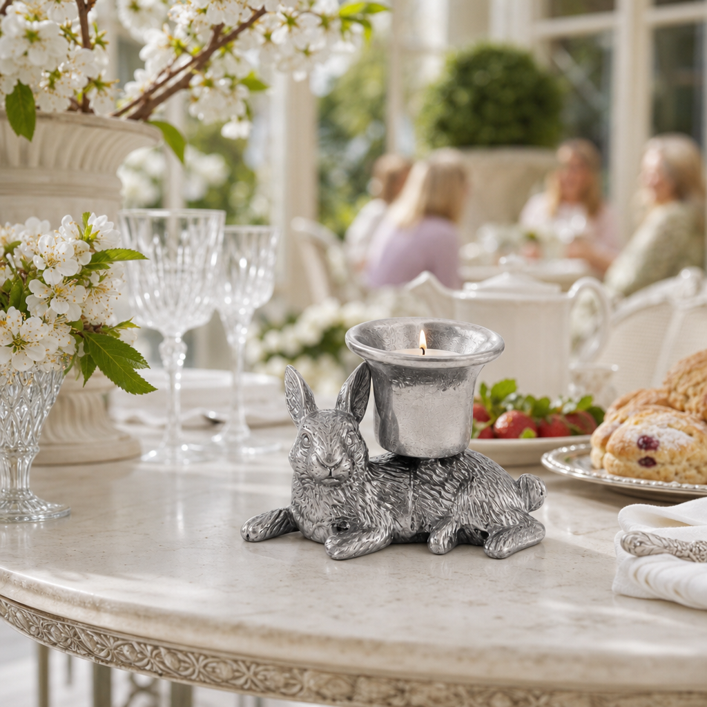Rabbit candle holders 9