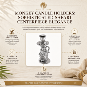 Monkey Candle holders 10