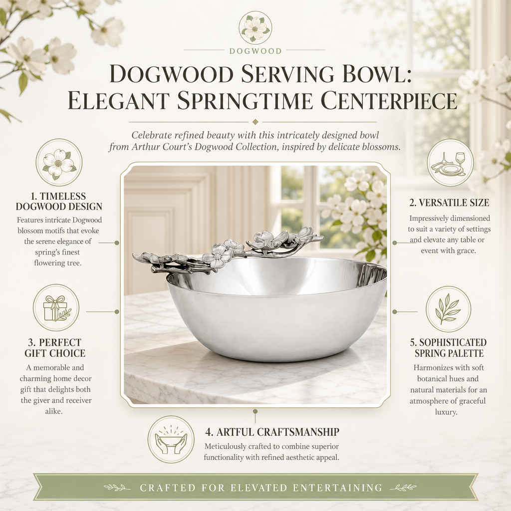 Dogwood Serving Bowl 12