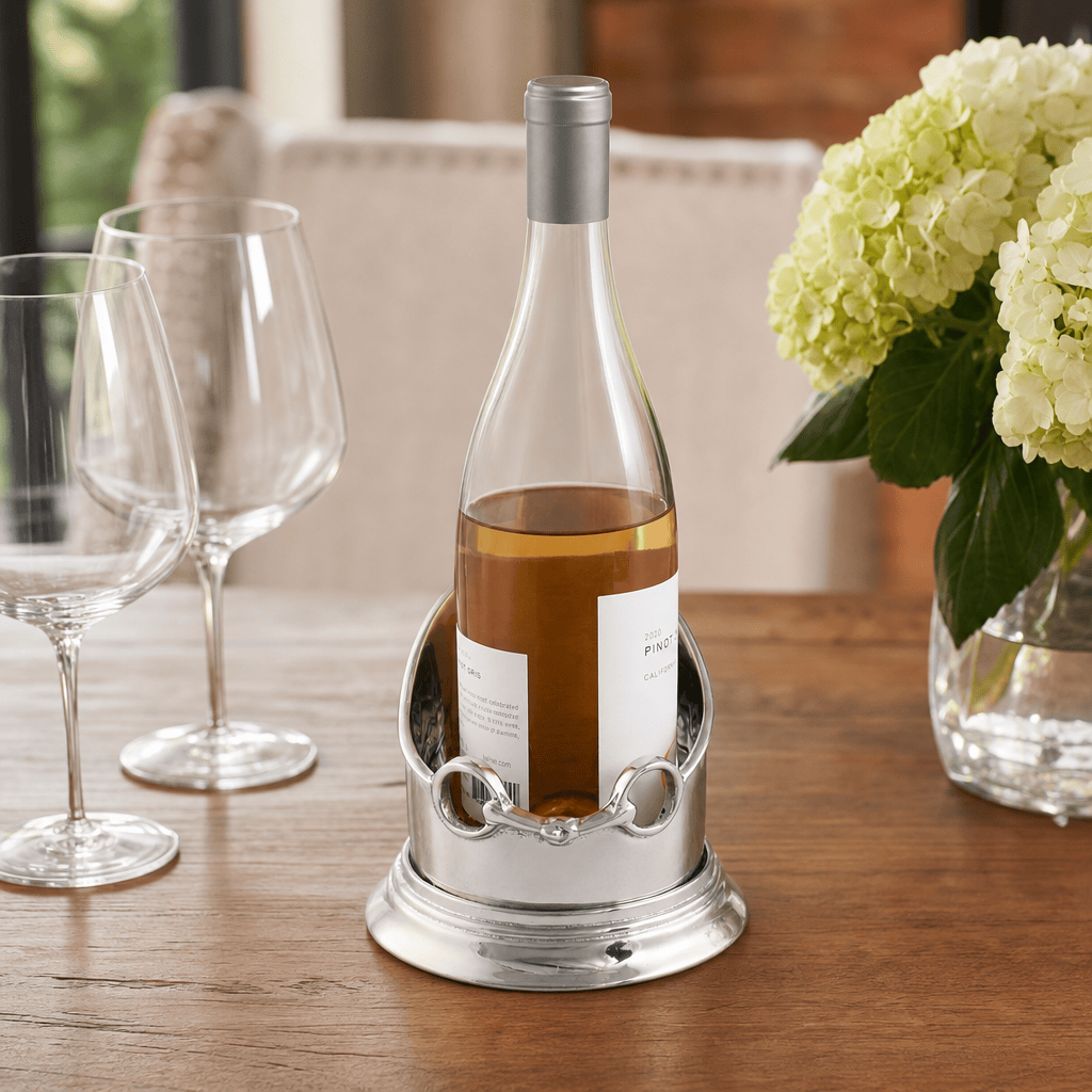 Arthur Court Equestrian Wine Caddy - Horse Head