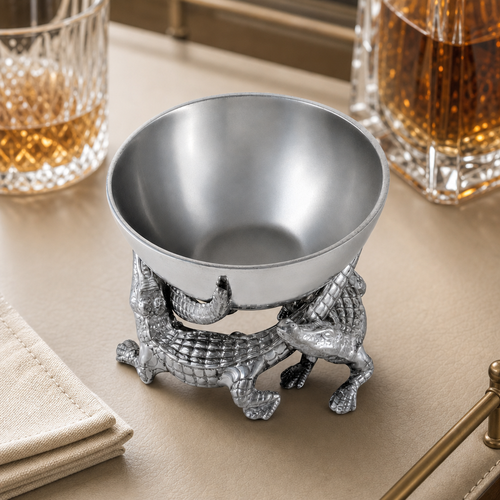 Elevated Alligator Bowl 5.5 inches 3