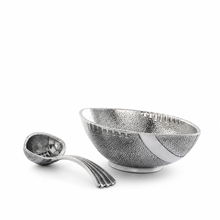 Football Condiment Bowl with Spoon 1