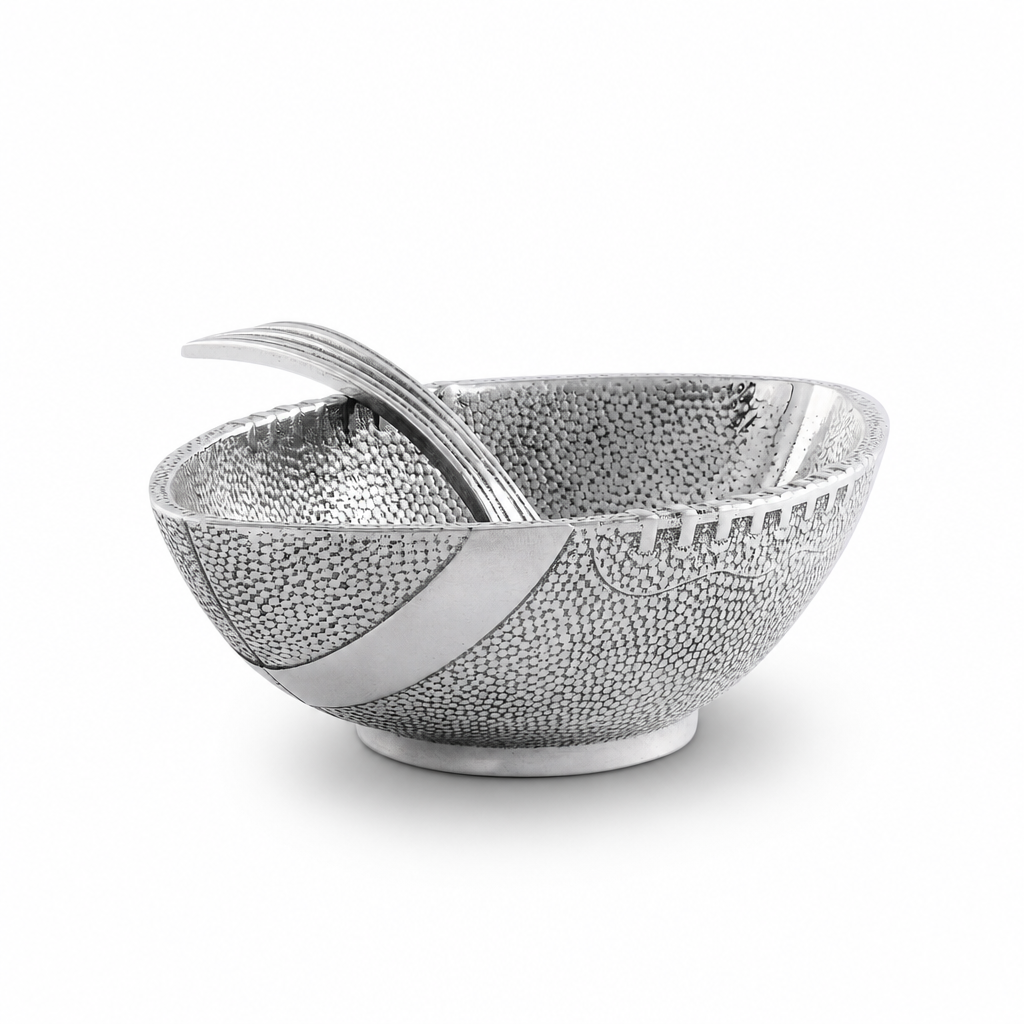 Football Condiment Bowl with Spoon 11