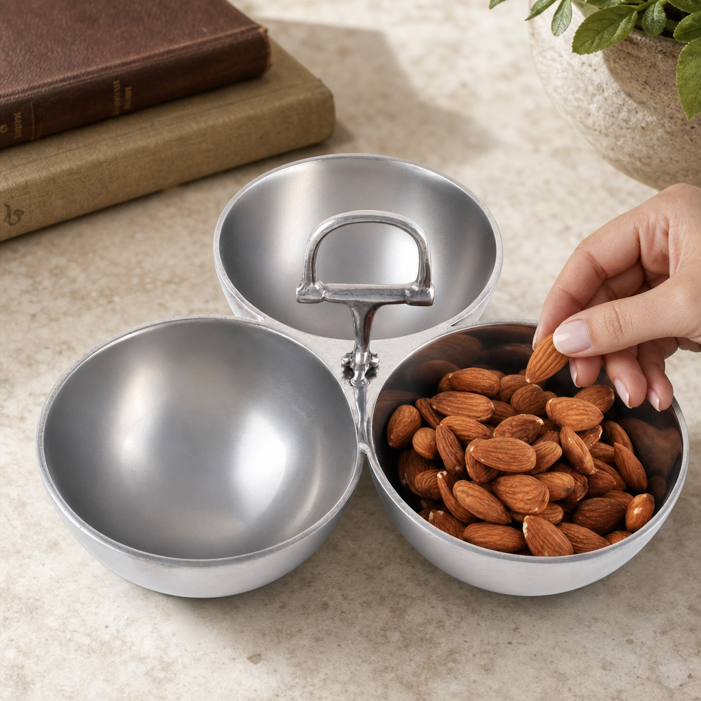 Equestrian Bit 3 Nut Bowl 11