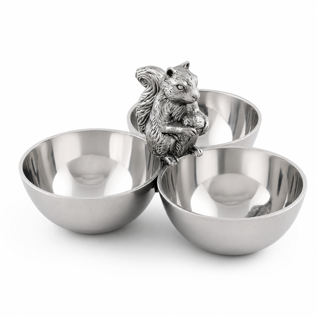 Squirrel 3 Nut Bowl 1