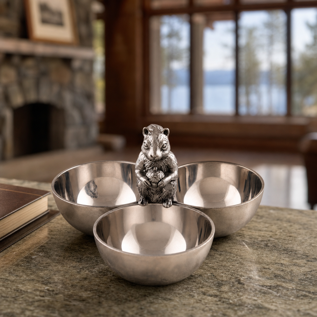 Squirrel 3 Nut Bowl 4
